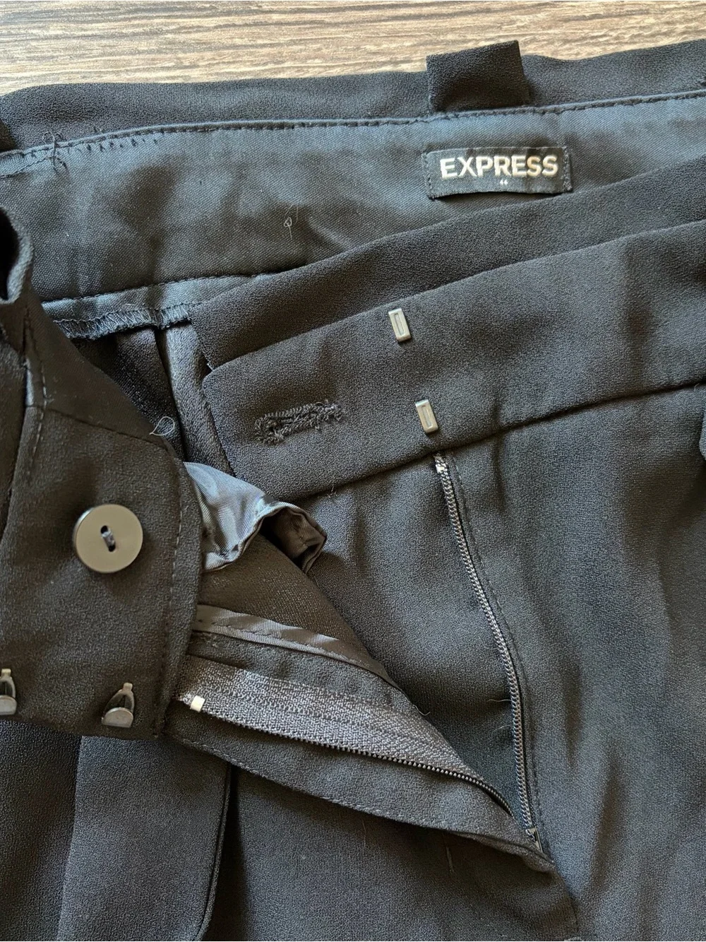 Express High Rise Belted Trouser - Picture 4 of 6